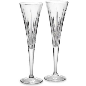 Crystal Toasting Flutes - Set of 2